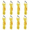 vidaXL Cordas para tenda com esticadores refletores 8 pcs 4 m 4 mm