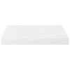 vidaXL Prateleiras de parede suspensas 4 pcs 40x23x3,8cm MDF branco