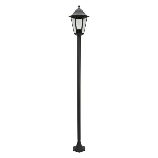 Smartwares Poste ilumina&ccedil;&atilde;o de jardim 60 W preto 175 cm CLAS5000.035