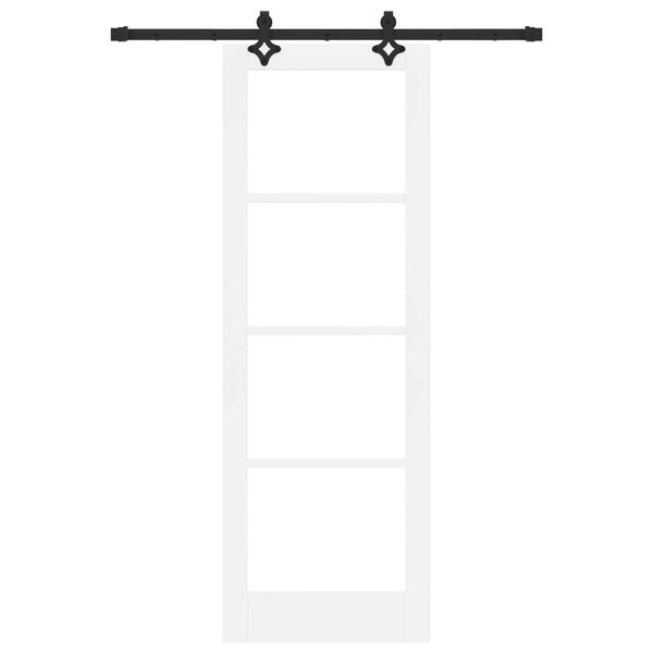 vidaXL Porta Deslizante Branco 73,5 x 211 cm