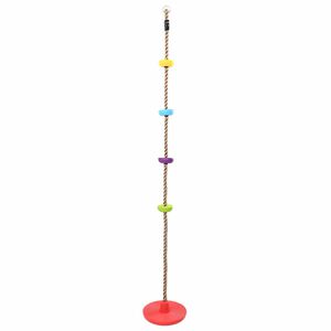 vidaXL Corda de Escalada Multicolor 30 x 30 x 200 cm Pl&aacute;stico