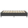vidaXL Cama boxspring 120x200 cm tecido cinzento