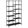 vidaXL Estante Carvalho preto 100 x 32 x 170 cm Madeira processada