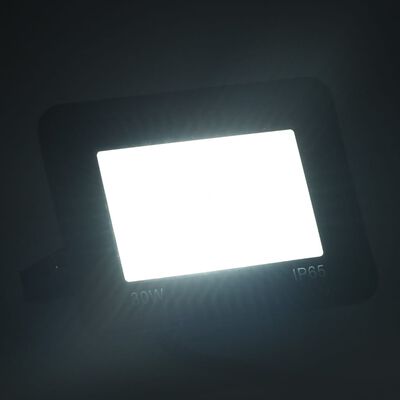 vidaXL Projetores c/ iluminação LED 2 pcs 30 W branco frio