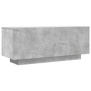 vidaXL M&oacute;vel p/ TV 100x35x40cm madeira processada cinzento cimento