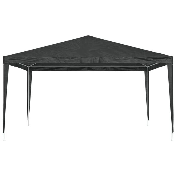 vidaXL Tenda para festas 4x4 m 90 g/m² antracite