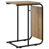 vidaXL Mesa Lateral Carvalho Arttisan 40 x 31 x 55 cm