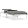 vidaXL Estrutura de cama metal 90x190 cm branco