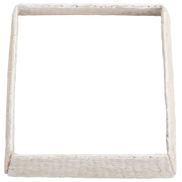 vidaXL Collar para Árvore de Natal Branco 70 x 70 x 28 cm