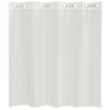 vidaXL Cortinas de voile com ilhós 2 pcs branco