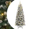 vidaXL &Aacute;rvore de Natal Artificial Branco 210 cm