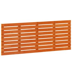 vidaXL Cabeceira de parede 166x3x63 cm madeira de pinho maci&ccedil;a