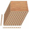 vidaXL Tapetes 40 pcs madeira 14,4 m&sup2; Espuma EVA