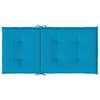 vidaXL Almofad&otilde;es lombares p/ cadeiras de jardim 6pcs oxford azul