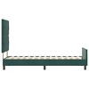 vidaXL Cama Box com cabeceira Verde Escuro 80 x 200 cm Veludo