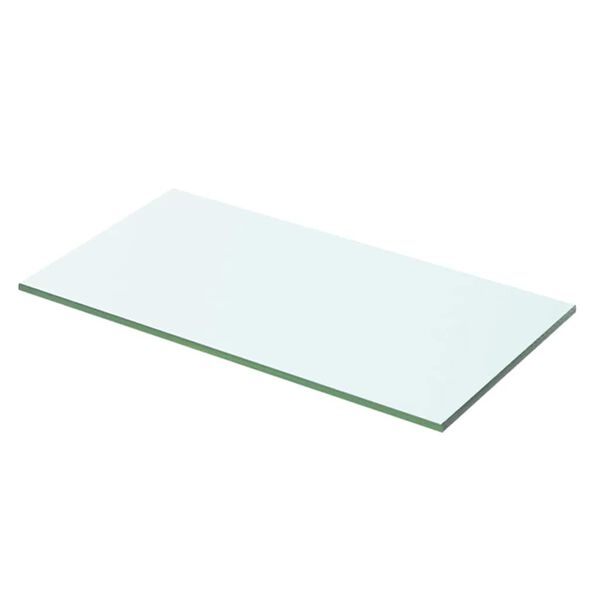 vidaXL Prateleiras 2 pcs 50x20 cm vidro transparente