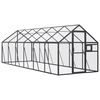 vidaXL Avi&aacute;rio 1,79x6x1,85 m alum&iacute;nio antracite