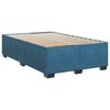 vidaXL Cama boxspring com colch&atilde;o 120x190 cm veludo azul