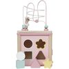 Little Dutch Cubo de atividades em madeira rosa LD4427