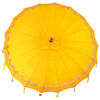 vidaXL Parasol Balin&ecirc;s Amarelo 215 x 215 x 260 cm