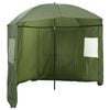 vidaXL Guarda-Chuva para Pesca 290 x 225 cm Poli&eacute;ster Oxford