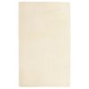vidaXL Tapete shaggy de pelo alto NAVARRA 80x150 cm poli&eacute;ster creme