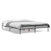 vidaXL Estrutura de cama 160x200 cm derivados de madeira/metal
