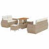vidaXL Conjunto de Sof&aacute; de Jardim 8 unid. 5-N&uacute;mero de lugares