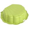 vidaXL Caixas de areia 2 pcs 77x87x21 cm pl&aacute;stico verde