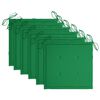 vidaXL Cadeiras de jardim dobr&aacute;veis c/ almofad&otilde;es 6 pcs teca maci&ccedil;a