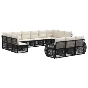 vidaXL Conjunto de Sof&aacute; de Jardim 13 unid. 13 lugar