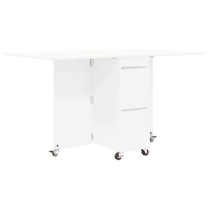 vidaXL Mesa de Jantar 2 pcs 140 x 80 x 77 cm Derivados de Madeira