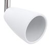 vidaXL Foco de teto com holofotes Branco 25.5 x 8 x 16 cm Metal