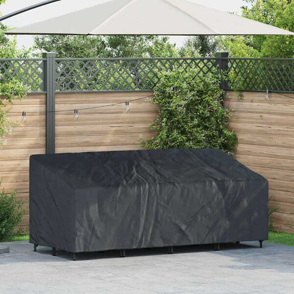 vidaXL Capa para banco de jardim 200 x 100 x 89 cm Tecido Oxford 420D