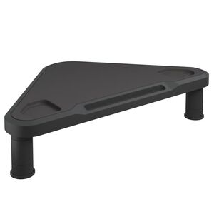 vidaXL Suporte de canto para monitor 49x28x10,5 cm preto