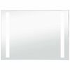 vidaXL Espelho de parede LED para casa de banho 100x60 cm