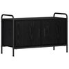 vidaXL Gabinete para TV 79,5 x 33 x 50 cm Carvalho Preto