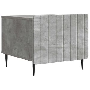 vidaXL Mesa de centro com gaveta Cinzento Cimento 49 x 50 x 42 cm