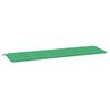 vidaXL Almofad&atilde;o p/ banco de jardim 180x50x3 cm tecido oxford verde
