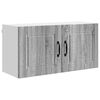 vidaXL Arm&aacute;rio de Parede PORTO Cinza Sonoma 80 x 31 x 40 cm