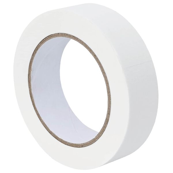 vidaXL Fitas de M&aacute;scara para Pintores 24 pcs Branco 30mm x 50m Papel