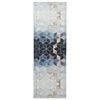 vidaXL Passadeira LESAKA Prateado 50 x 400 cm Veludo Diamante