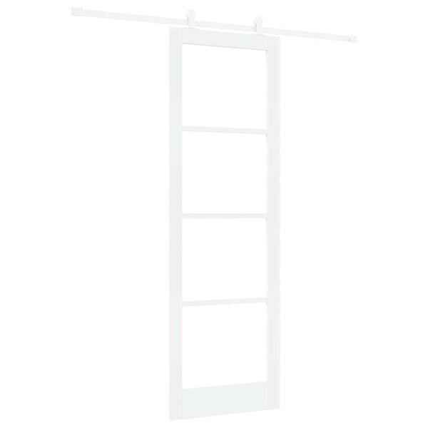 vidaXL Porta Deslizante ORKDAL Branco 78 x 232 cm