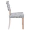 vidaXL Cadeira de jantar 2 pcs Branco lavado 46 x 55 x 84 cm