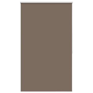 vidaXL Cortina de rolo blackout 84,4x175 cm, largura do tecido 80 cm, cor caf&eacute;