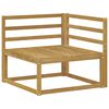 vidaXL Sof&aacute; de Canto Externo Branco 83 x 83 x 73 cm