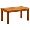 vidaXL Mesa de centro p/ jardim 70x40x36 cm madeira de ac&aacute;cia maci&ccedil;a