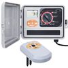 vidaXL Controlador de irrigação água de jardim c/ sensor de humidade
