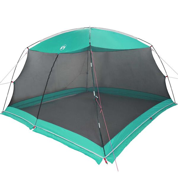 vidaXL Tenda mosquiteira com telhado Verde do Mar 380 x 380 x 225 cm