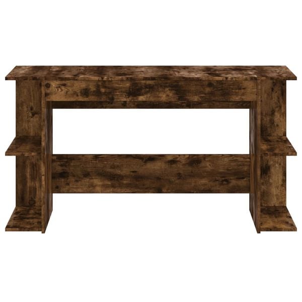 vidaXL Secret&aacute;ria 140x50x75 cm derivados de madeira carvalho fumado